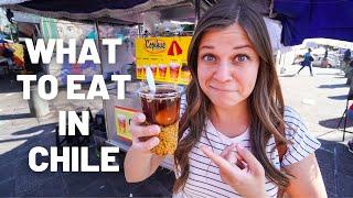 EXPLORING SANTIAGO + WHAT TO EAT IN CHILE  CHILE TRAVEL VLOG