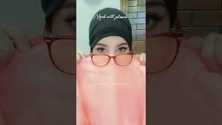 niqab with glasses #hijab #hijabstyle #shorts