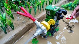 Top the most creatives science projects part #59 Sunfarming  diy mini tractor plough machine