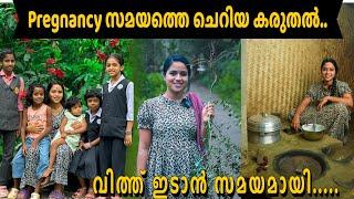 Pregnancy സമയത്തെ ചെറിയ കരുതൽ.. വിത്ത് ഇടാൻ സമയമായി.....Saranyas beauty vlogs