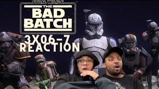 Star Wars The Bad Batch 3x06 infiltration & 3x07 Extraction REACTION