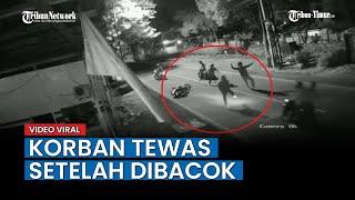 SADIS Video Detik-detik Pelajar Diserang Komplotan Begal di Jalan Perjuangan Bekasi
