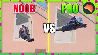 NOOB vs PRO Trick  PUBG MOBILE