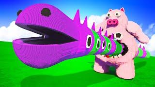 Huge PATCHED WILLY Destroys Chef Pigster and Other Monsters