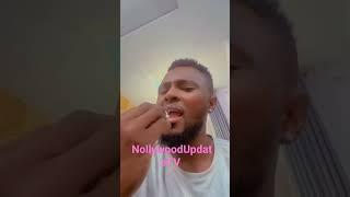 Moment Maurice Sam and chioma nwaoha debate over popcorn on set.#trending #short #love