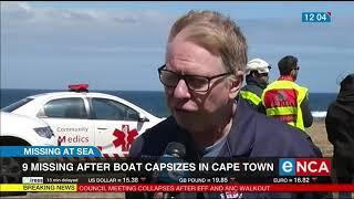 Boat capsizes in CT  Nine missing