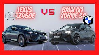 Lexus RZ 450e 2023 vs BMW IX1 Xdrive 30 2023 Video & Specs Comparison