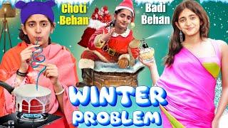 WINTER PROBLEMS - Choti Behan VS Badi Behan  Girls in Winter Wedding  MyMissAnand