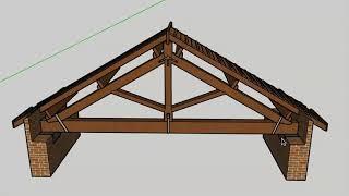 King Post Truss Roof