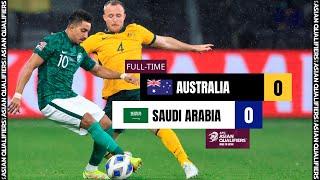 #AsianQualifiers - Group B  Australia 0 - 0 Saudi Arabia