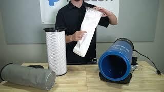 Prolux 10qt Backpack Vacuum -How to Change Filters-