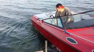 Fast Boat  idle and take off  700 hp