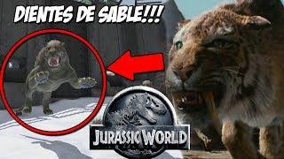 RECINTO EDAD DE HIELO RECINTO TIGRES DIENTES DE SABLE NUEVO RECINTO  JURASSIC WORLD ARK PARK