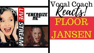 LIVE REACTION Floor Jansen AFTER FOREVER Energize Me Vocal Coach Reacts & Deconstructs