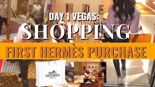SHOPPING IN VEGAS  FIRST HERMÈS PURCHASE  Watch Now..