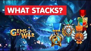 Gems of War Medals What stacks? How to Use Easy guide & tips