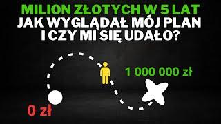 Czy warto było poświęcić 5 lat na zarabianie? O moim planie na milion przed 30 rokiem życia.