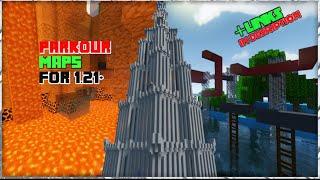 BEST PARKOUR maps for Minecraft Java Edition 1.21