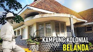 Kampung kuno kolonial yang ada di salah satu PLTA tertua di Indonesia