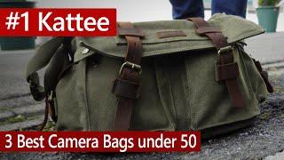 KATTEE Vintage Camera Bag Review  One of the 3 Best Camera Bags under 50 USDEUR