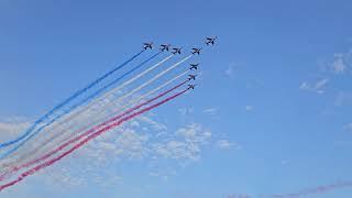 Patrouille de France Tour de France 2024  Nice French Riviera Côte dAzur  Ницца Франция Nizza