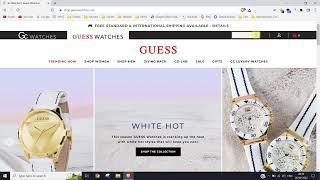 XSS on shop.guesswatches.com  XSS POC 2022  Bug Bounty