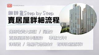 居屋業主必睇 出售未補地價居屋超詳細流程 有字幕  賣綠表居屋白居二