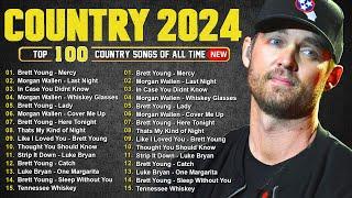 Country Music Playlist 2024  Luke Combs Chris Stapleton Kane Brown Morgan Wallen Jason Aldean