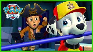 PAW Patrol Sea Patrol stops Sid The Pirate and more  PAW Patrol  Cartoons for Kids Compilation