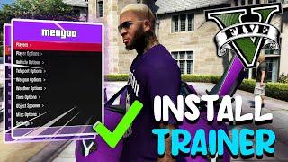 How To Install Trainer In GTA 5 - 2024  Menyoo Trainer  Latest Version 