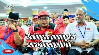 Sidang Media MB Amirudin Shari pasca kemenangan calon PH di PRK Kuala Kubu Bharu