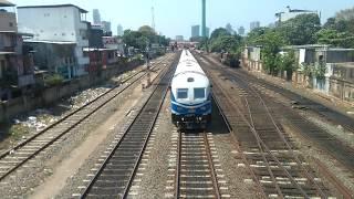 Very frist run of Indian brand new class S13 959 DMU is running as Uththara Devi express train