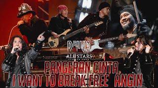 Pangeran Cinta I Want To Break Free Angin - Dewa19 Ft Virzha & Ello Stadium Tour 2023