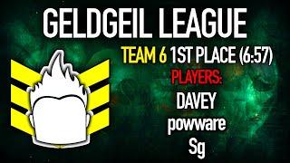 Geldgeil League 1st Place on Four Floors 657 no downs