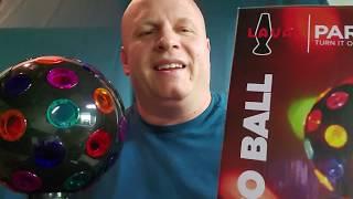 Party Light Disco Ball Unboxing And Review