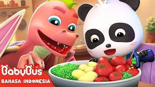 Bayi Panda Benci Sayuran  Kebiasaan Baik Anak-anak  Lagu Anak-anak  BabyBus Bahasa Indonesia