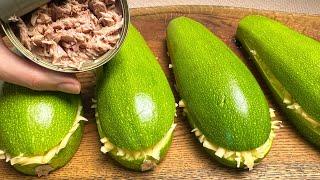 Just add cheese and tuna to your zucchini The easiest zucchini recipe