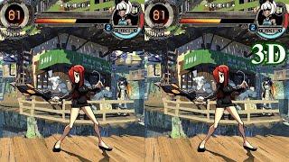 Skullgirls 2nd Encore 3D video 1 SBS VR Box google cardboard