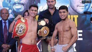 Daniel Roman vs Murodjon Akhmadaliev - FULL WEIGH IN AND FACE OFF l DAZN MIAMI l ANDRADE VS KEELER