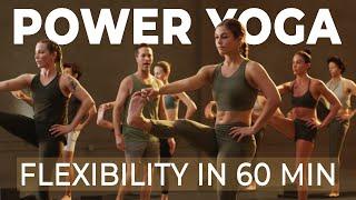 Power Yoga for Muscle Flexibility and Mobility A Sweaty Strength-Boosting Class with Travis Eliot