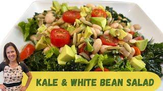 Make this Kale Salad In Minutes - Quick Delicious & Perfect for Healthy Weight Loss
