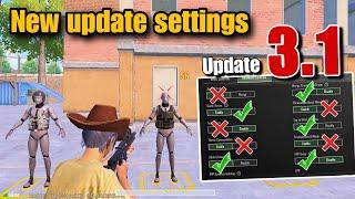 Update 3.1Best settings & Sensitivity settingsCopy & use