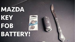 How To Replace Battery on Mazda Key Fob