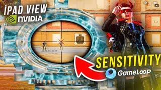 The best GAMELOOP and Sensitivity settings Nvidia and Game settings as requested are in the video