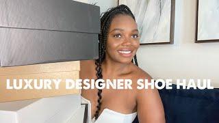 DESIGNER LUXURY SHOE HAUL 2021  Gucci Jacquemus & More