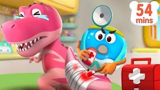 Dino Is Coming  Yummy Foods Animation  Kids Cartoon  Funny Stories for Kids  BabyBus