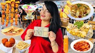 Rs 1000 Street Food Challenge  Pattaya Food Challenge