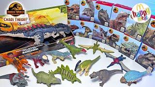 UNBOXING NEW CHAOS THEORY JURASSIC WORLD DINOSAURS Becklespinax T-Rex Atrociraptor Mapusaurus