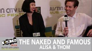 B-Sides On-Air Interview - The Naked and Famous Alisa & Thom at Austin City Limits 2016