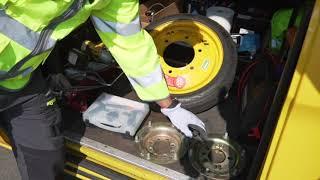 AA Roadside Rescue What is in the back of an AA Patrol Vehicle - with @BobFlavinVideo